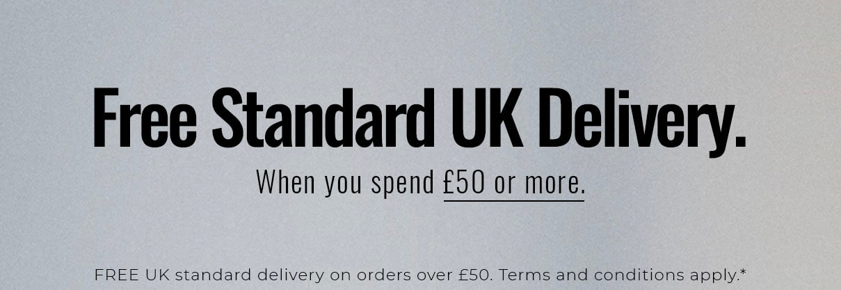 free delivery on orders above £50