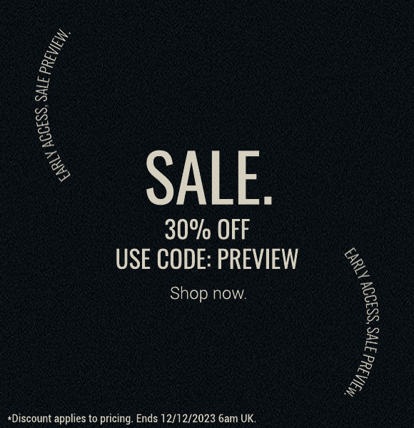SALE PREVIEW | 30% off using the code PREVIEW