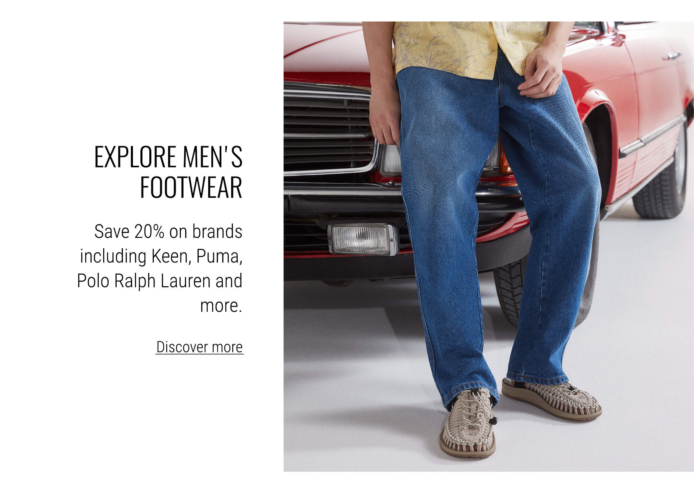 Explore Men's Footwear