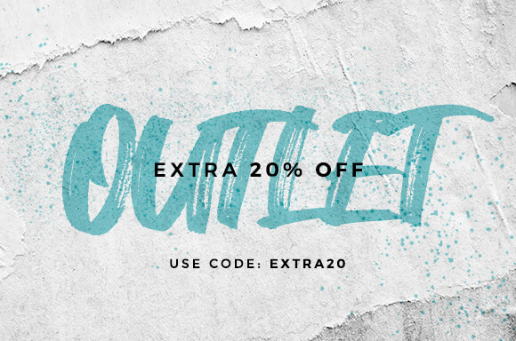 EXTRA 20% OFF OUTLET