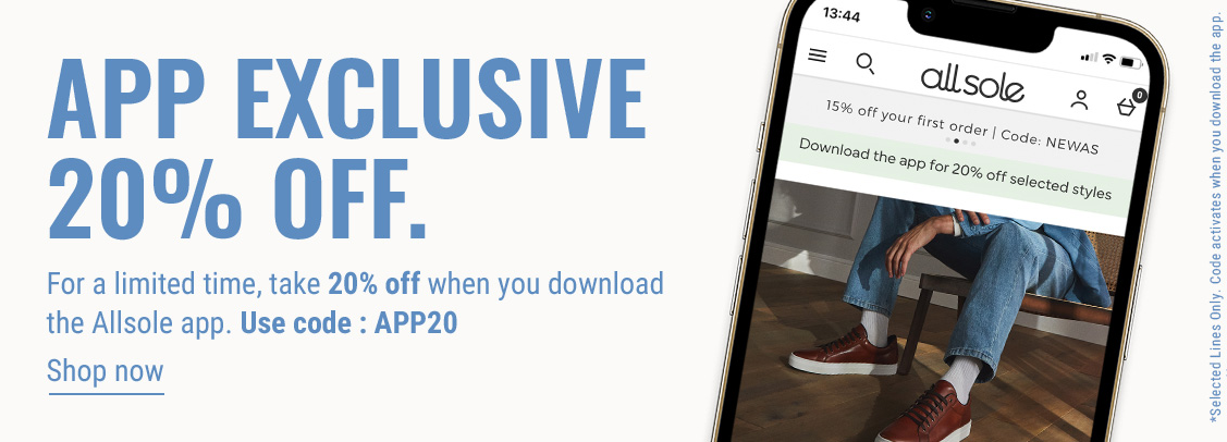 App Exclusive | 20% off