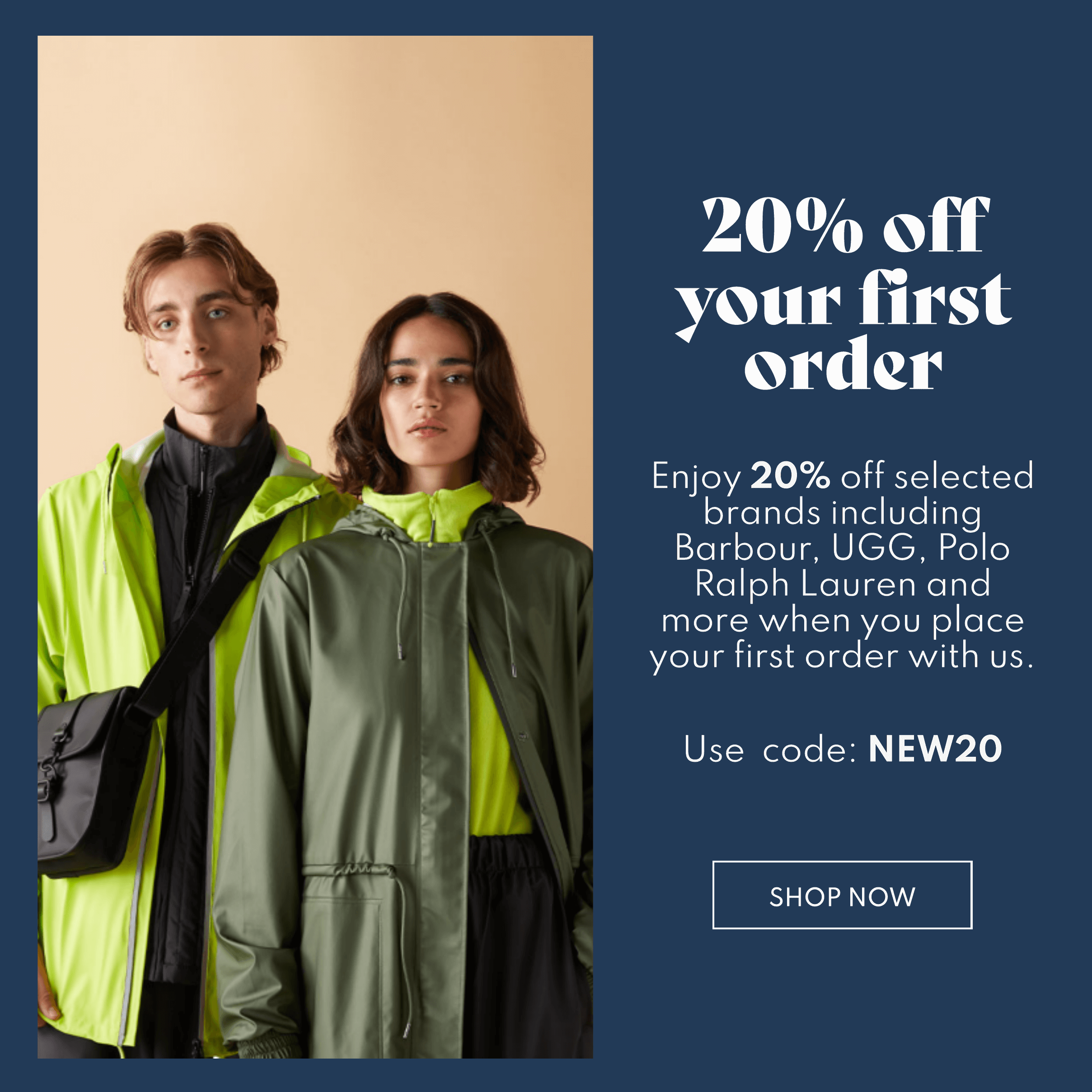 Save 20% off your first order! - The Hut UK
