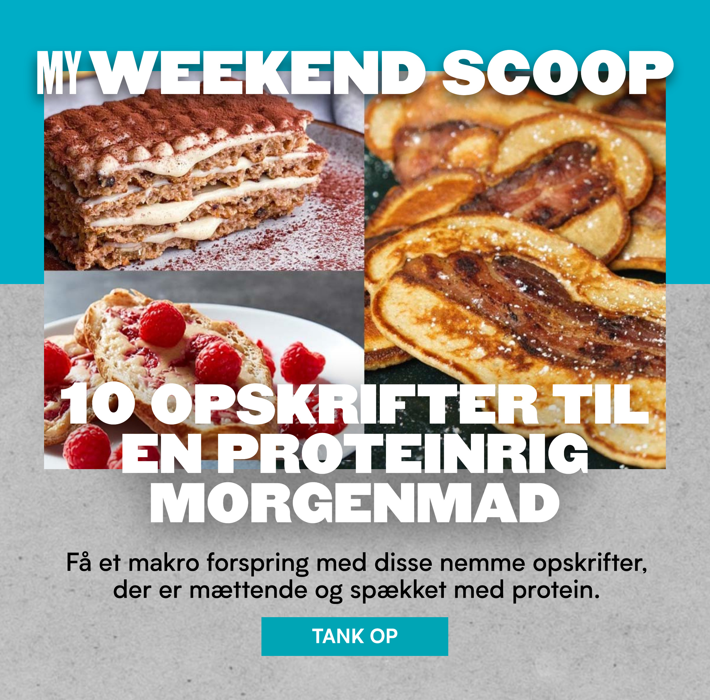 10 med høj protein My Protein Denmark