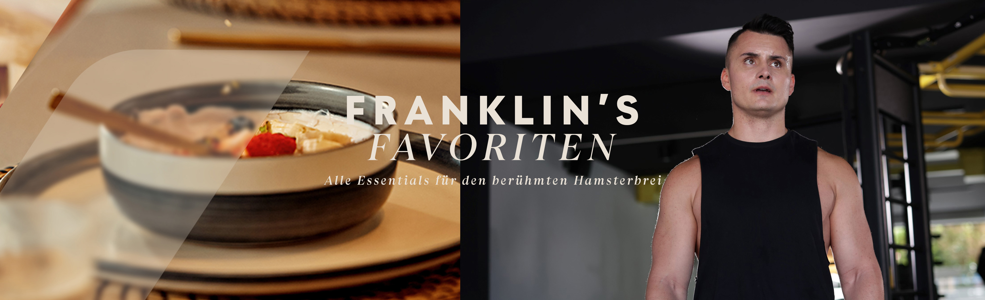 Entdecke Franklin's Favoriten mit allen Essentials, die du für den berühmten Hamsterbrei brauchst.