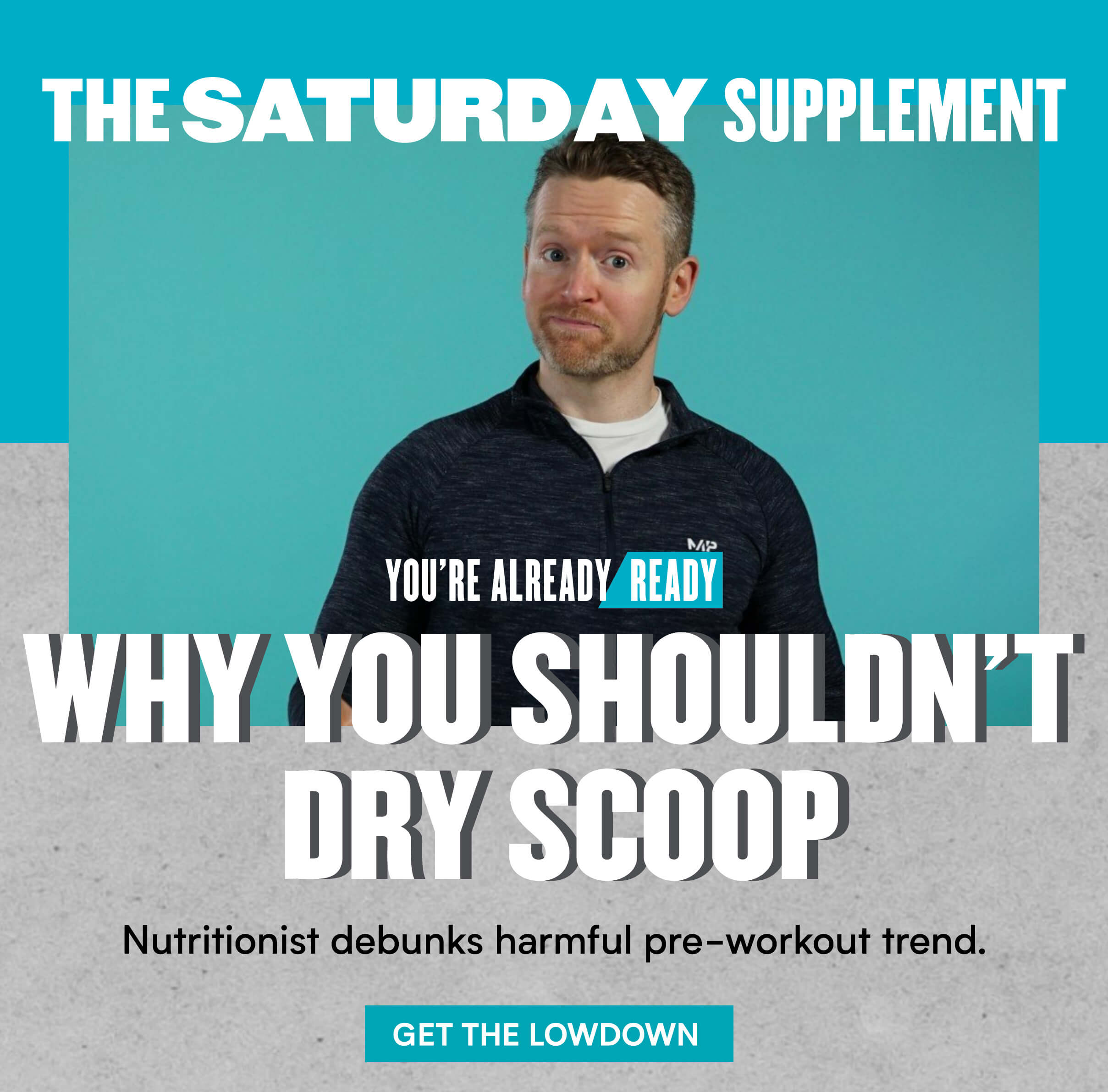 Stop dryscooping — here's why Myprotein