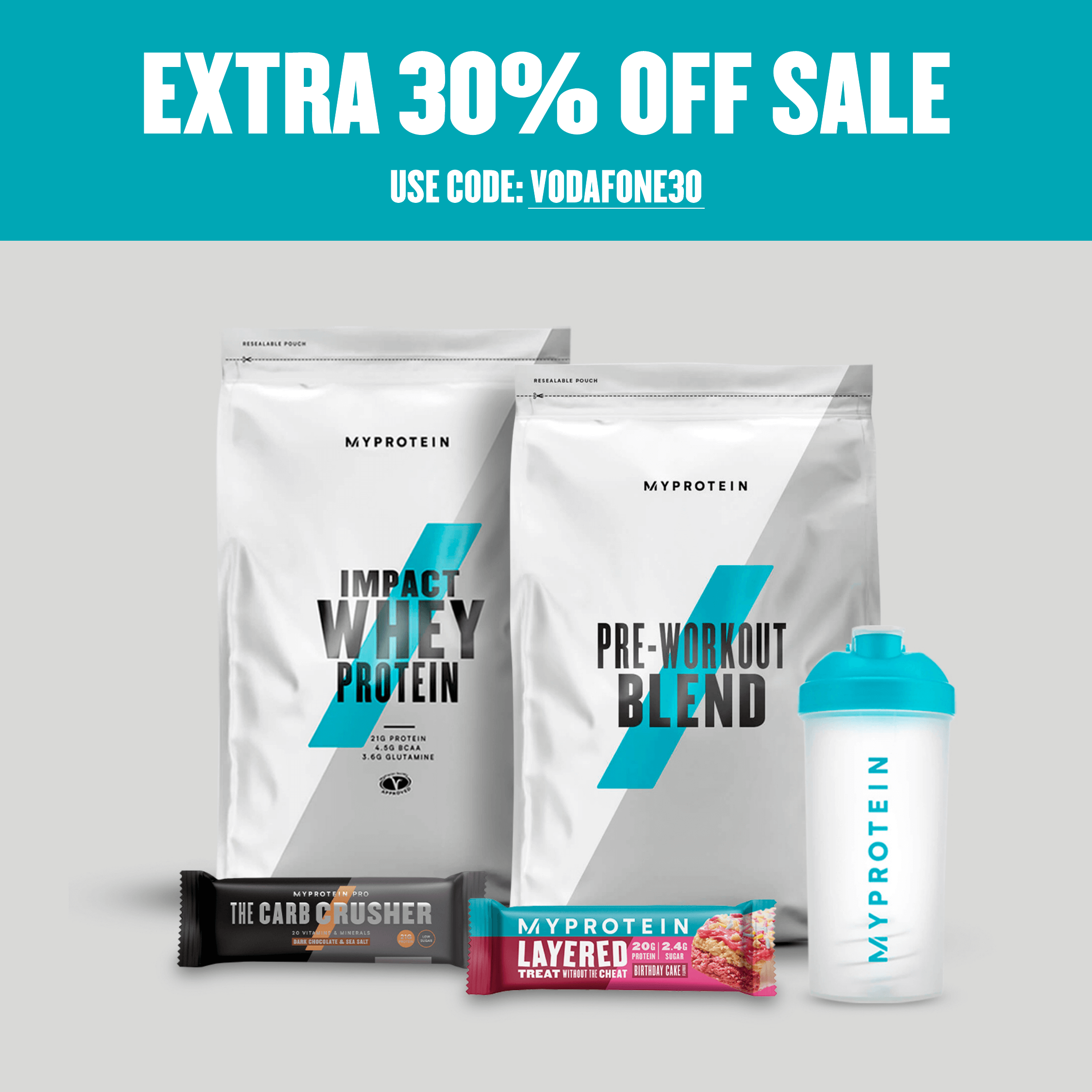 Myprotein x Vodafone