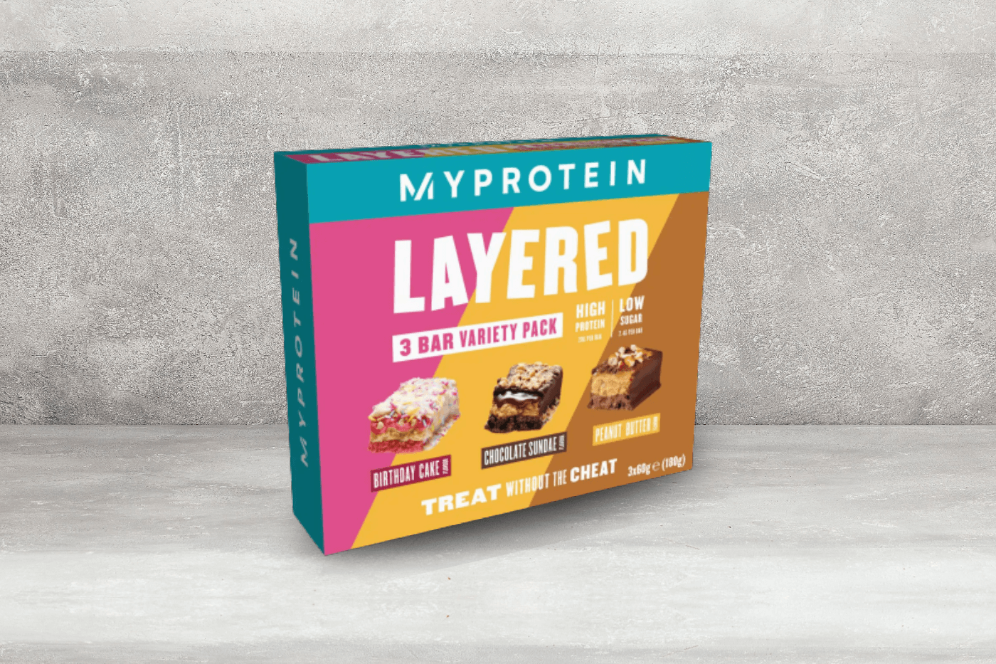 Ochutnávkové balenie tyčiniek Layered Bar