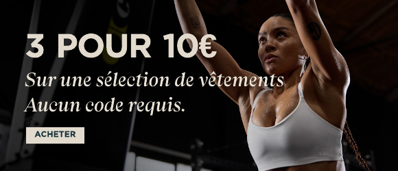 3 pour 10€ sur selection de vêtements