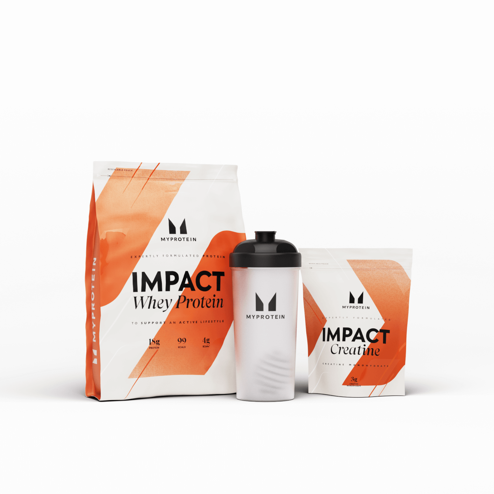 Un mélange de produits protéinés de Myprotein et Myvegan pour développer du muscle.