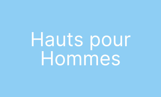 Hauts pour hommes