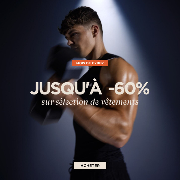 Jusqu'a -60% sur sélection de vêtements