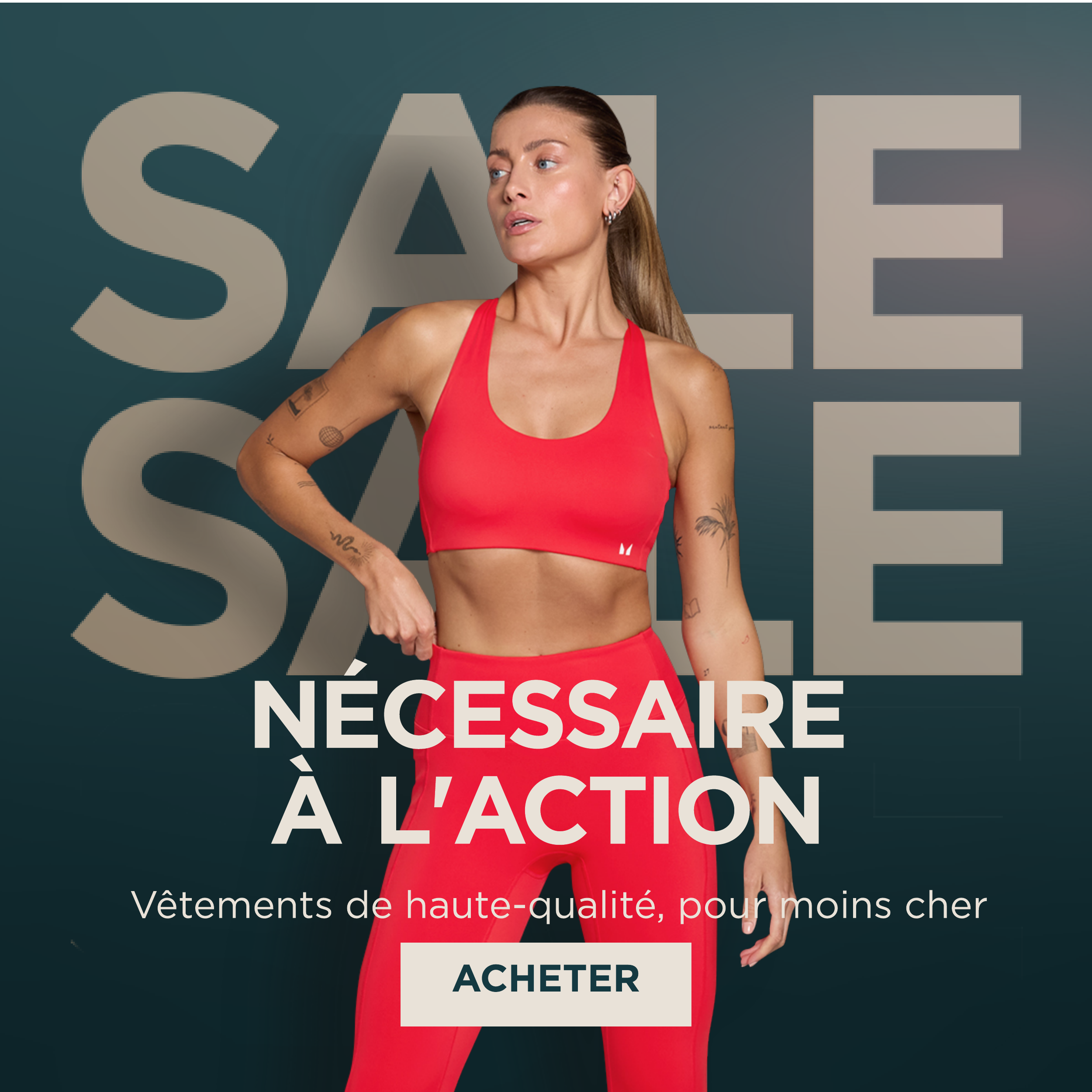 Vêtements de haute qualité, pour moins cher.