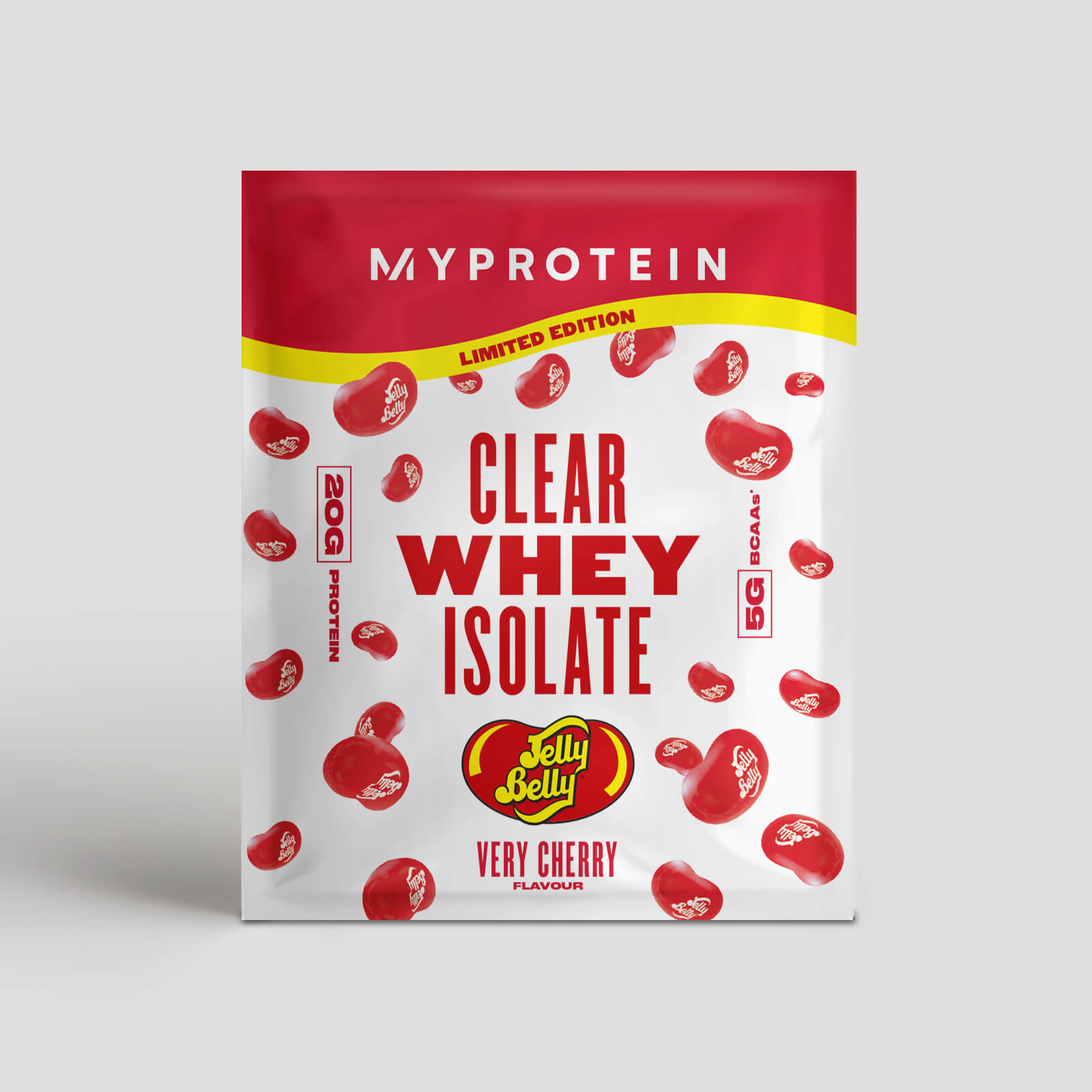 Jelly Belly Very Cherry Clear Whey Isolate Sample
