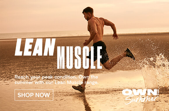 Myprotein Summer goals - lean muscle banner