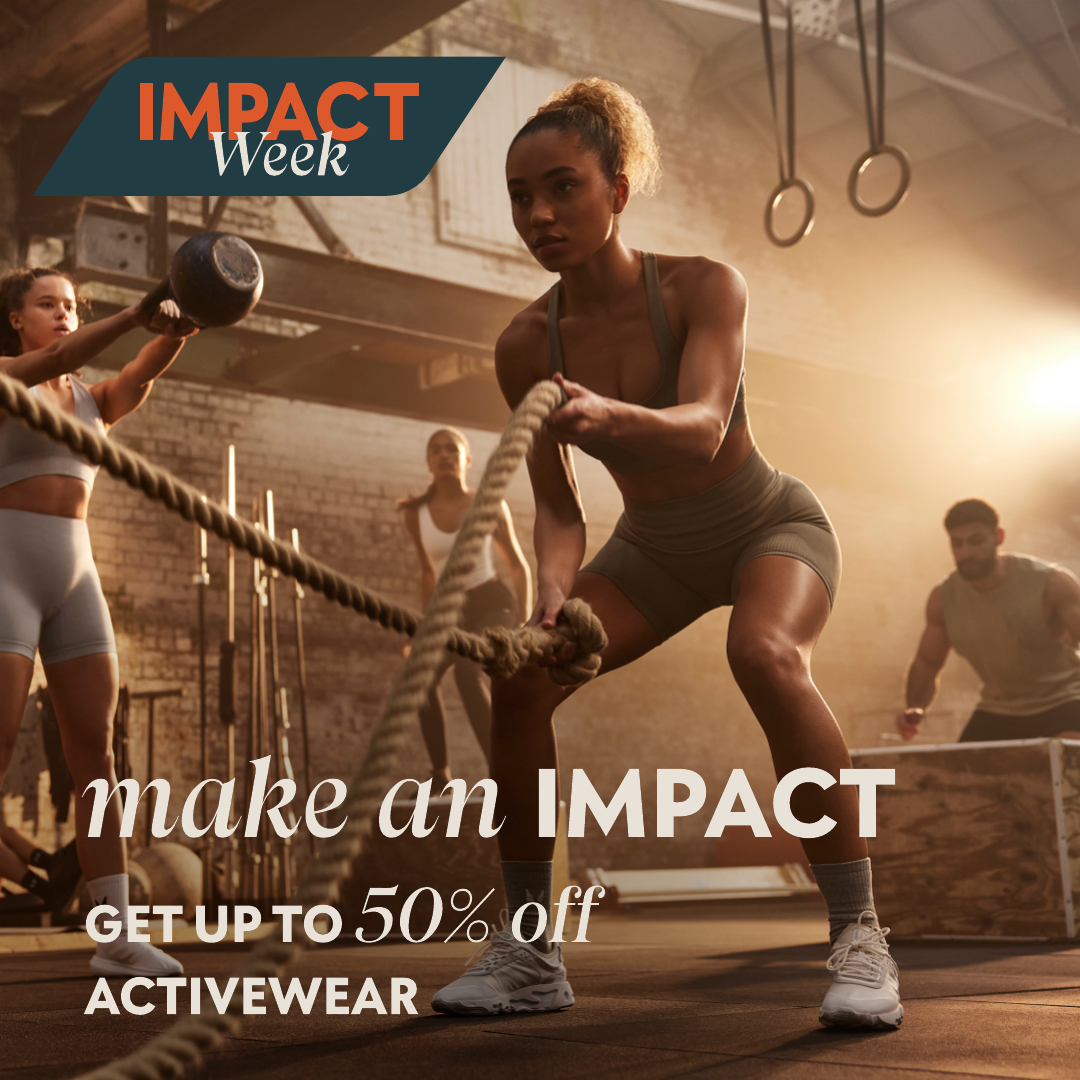 Site Banner | Impact Week | Clothing Homepage