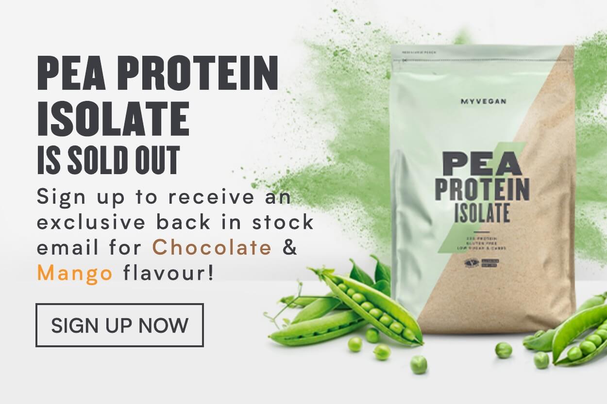 pea protein oos
