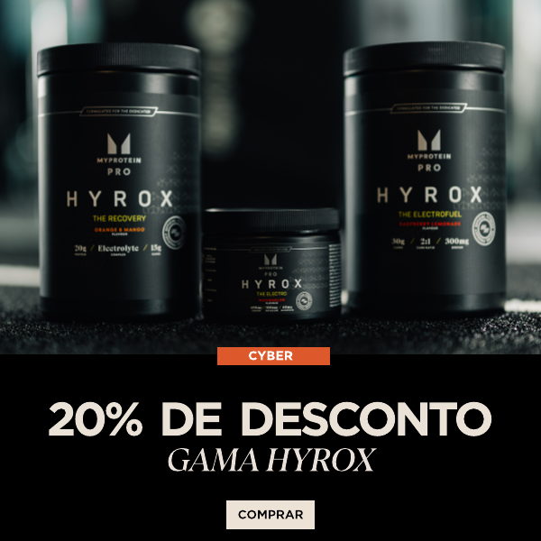 Myprotein x Hyrox. Partner Oficial de Nutrición