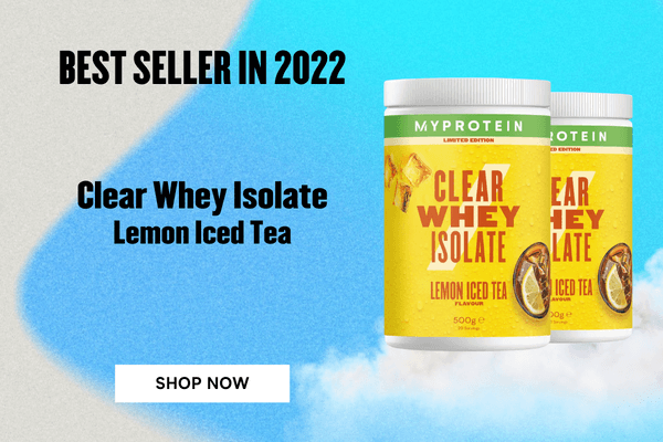 BEST SELLER IN 2022 Clear Whey Isolate Lemon Iced Tea SHOP NOW 