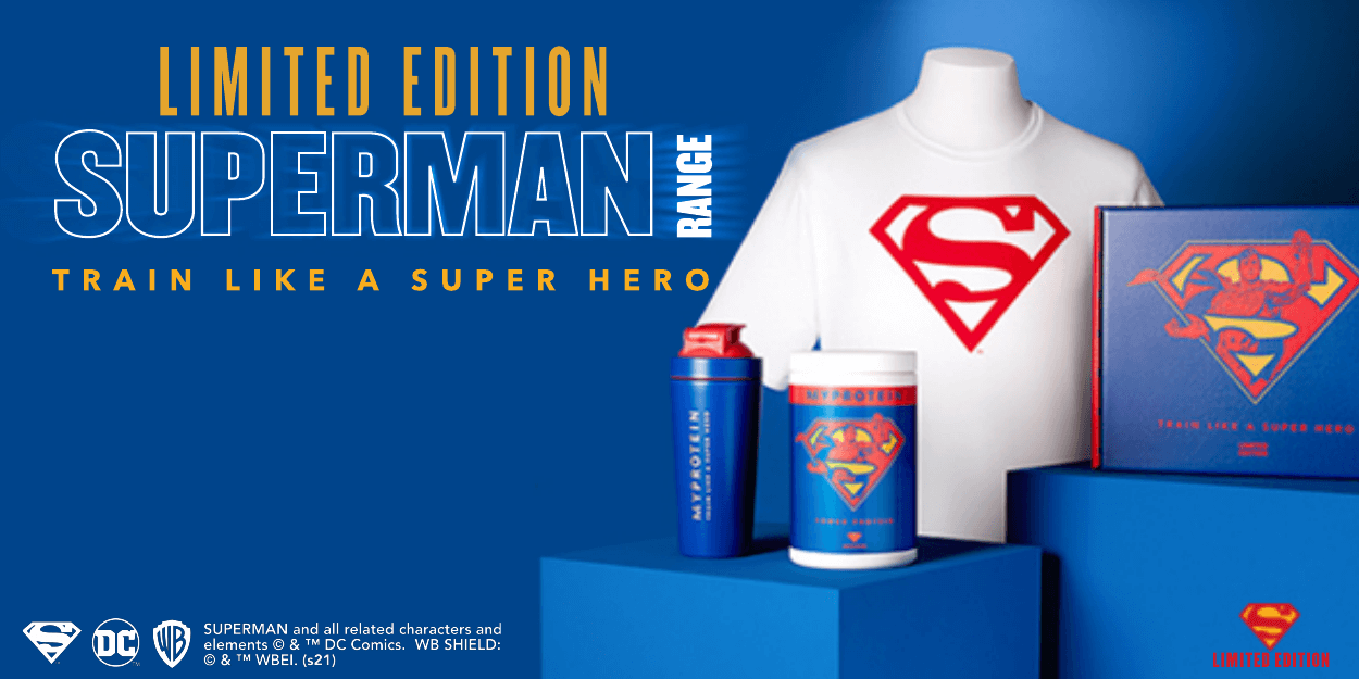 Myprotein x Superman
