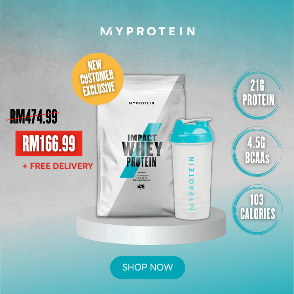 New Customer Bundle l RM166.99 Impact Whey Protein + Free Delivery