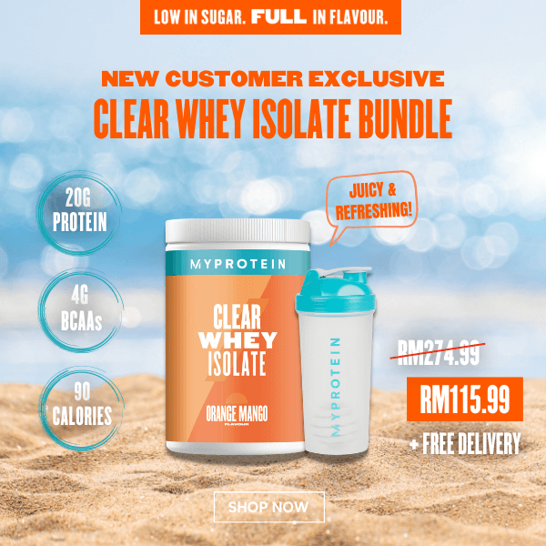 New Customer Exclusive Clear Whey Isolate Bundle