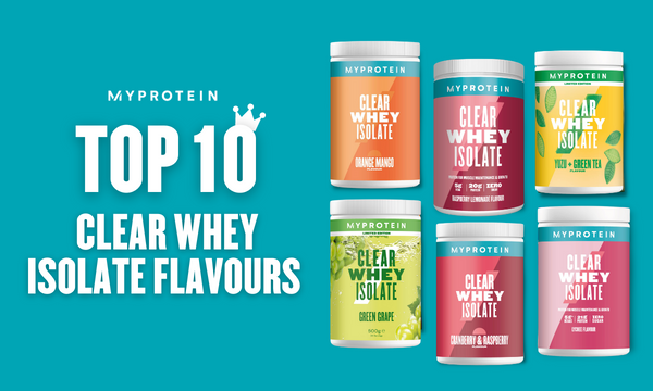 Top 10 Clear Whey Isolate Flavours