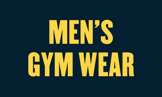 mens gym wear