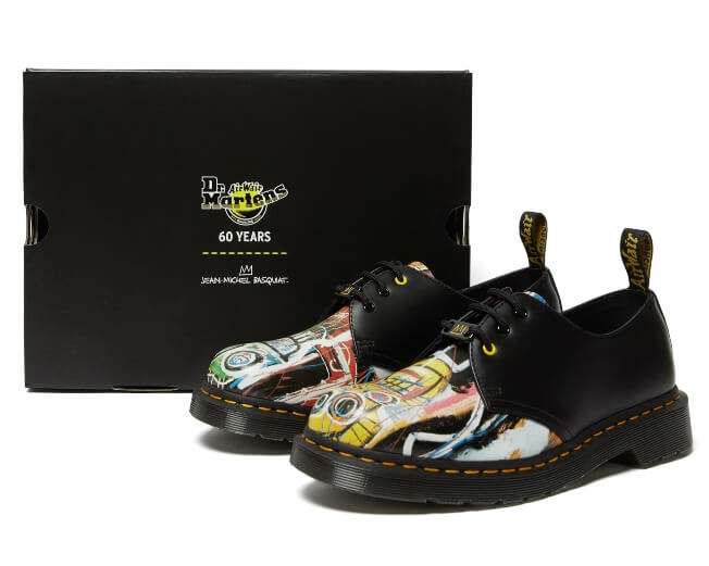 Dr. Martens x Jean-Michel Basquiat Collaboration Boots, Shoes 