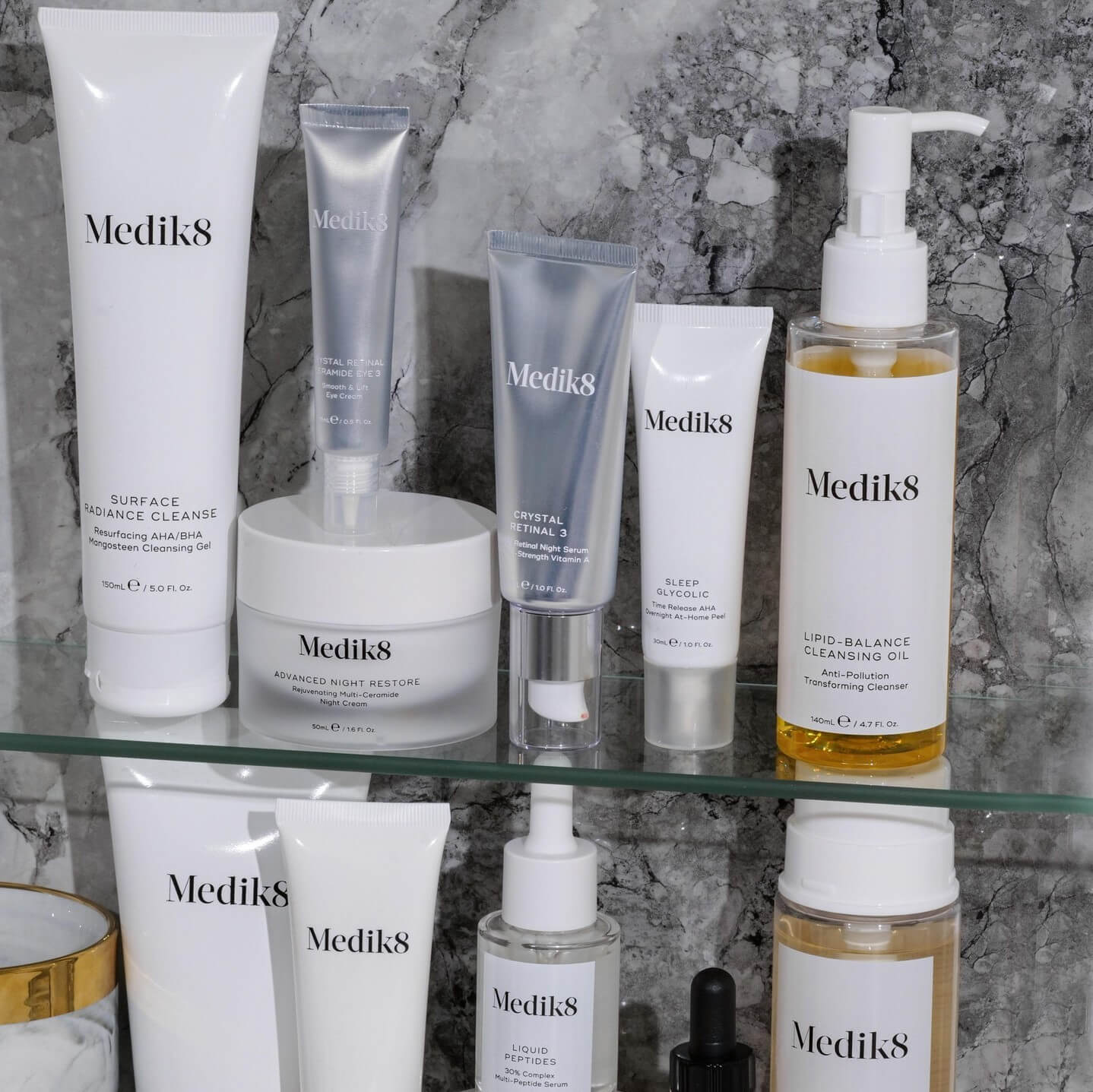  Mediks Medik8 SURFAC M olance cEANSE P Resurfacing AHABHA B 50steen Cieansing Gel onL 50102 SLeER StycoLic LIDDBALANCE CLEANSING OIL Mediks AoVancep Anti-Pollution TrSnsforming Cleanser NIGHT RESTORE ing Muit- Ceramid. e 4onL 471 02 Medik Mediks Mediks 