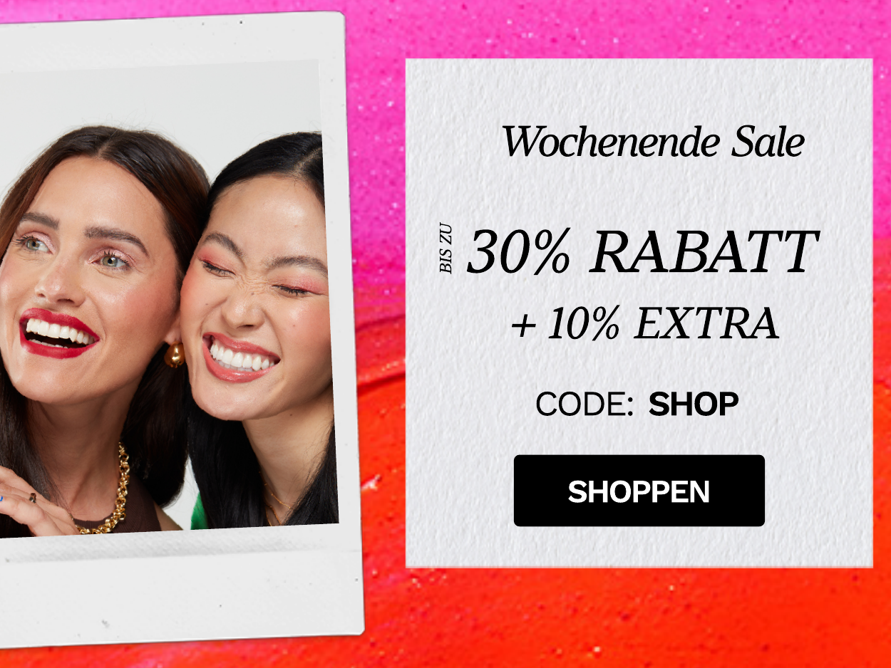 WOCHENENDE SALE CODE: SHOP