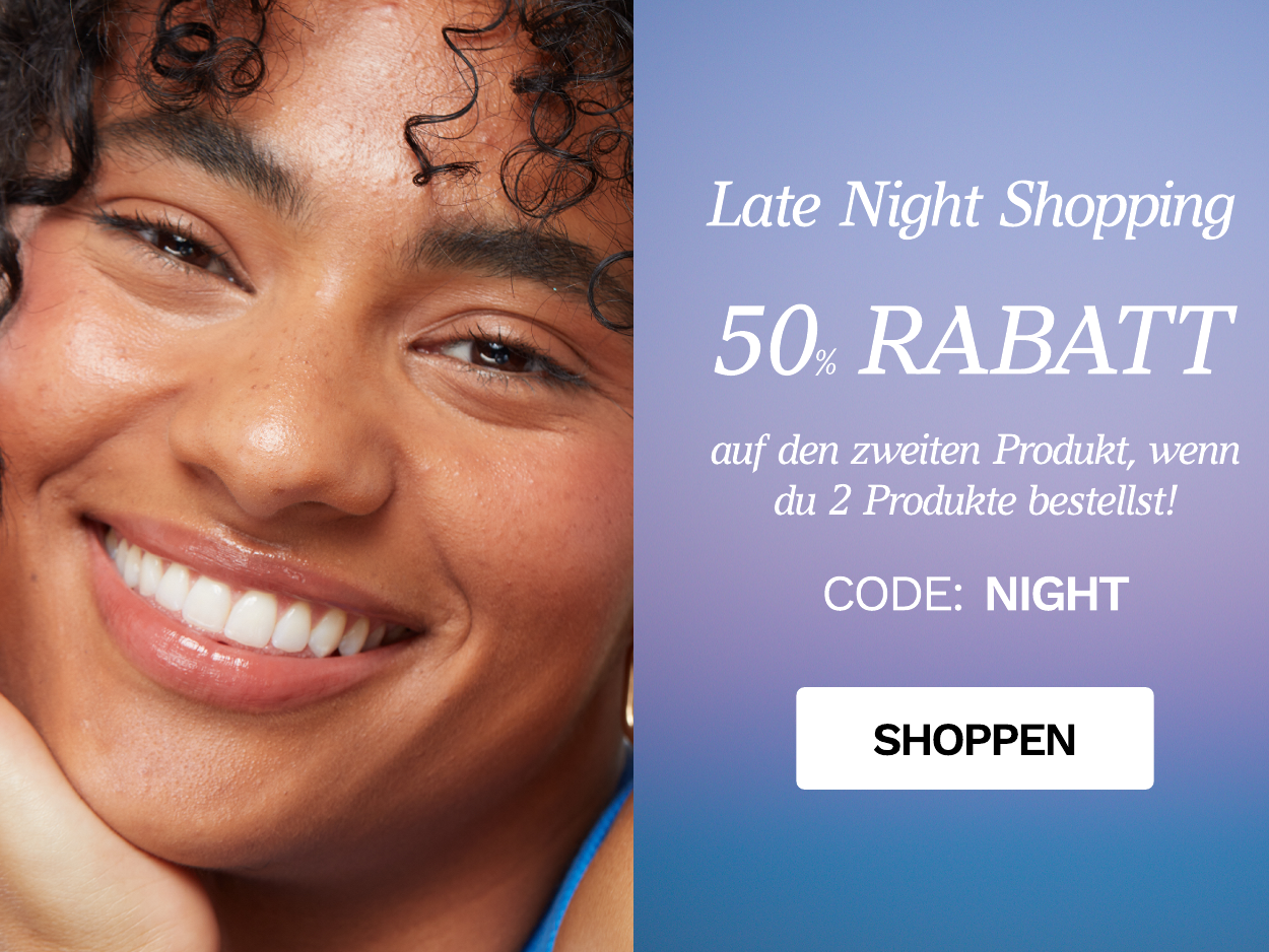 50% RABATT AUF DEN ZWEITEN BESTELENDE PRODUCT CODE:NIGHT