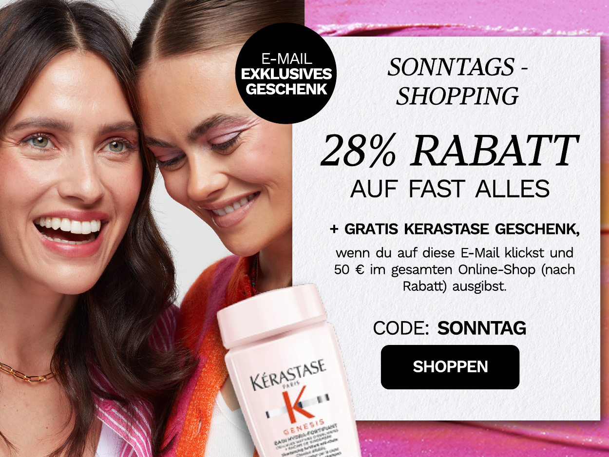 28 % RABATT CODE SONNTAG