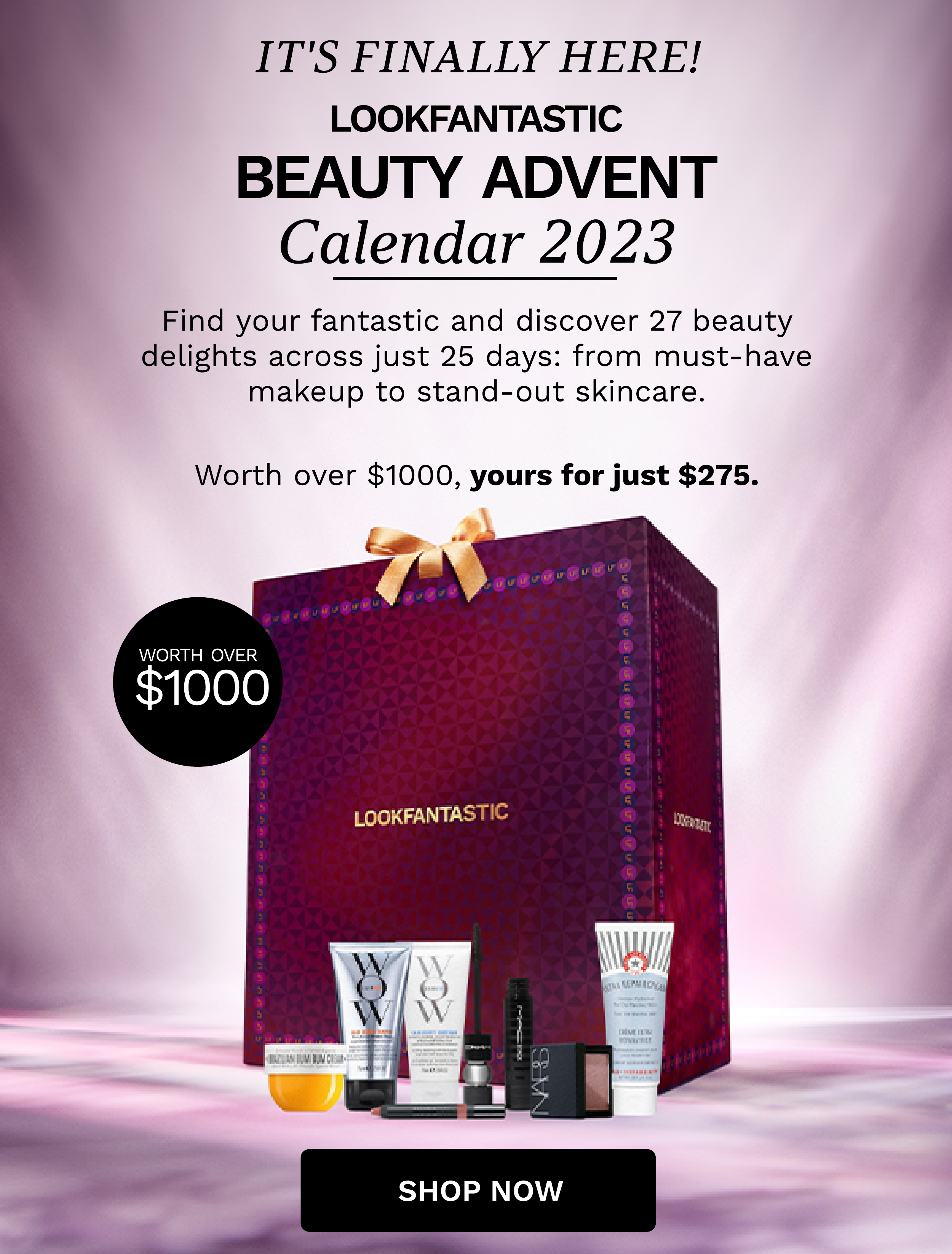 LOOKFANTASTIC Beauty Advent Calendar 2023 GIVEAWAY - She Might Be Loved