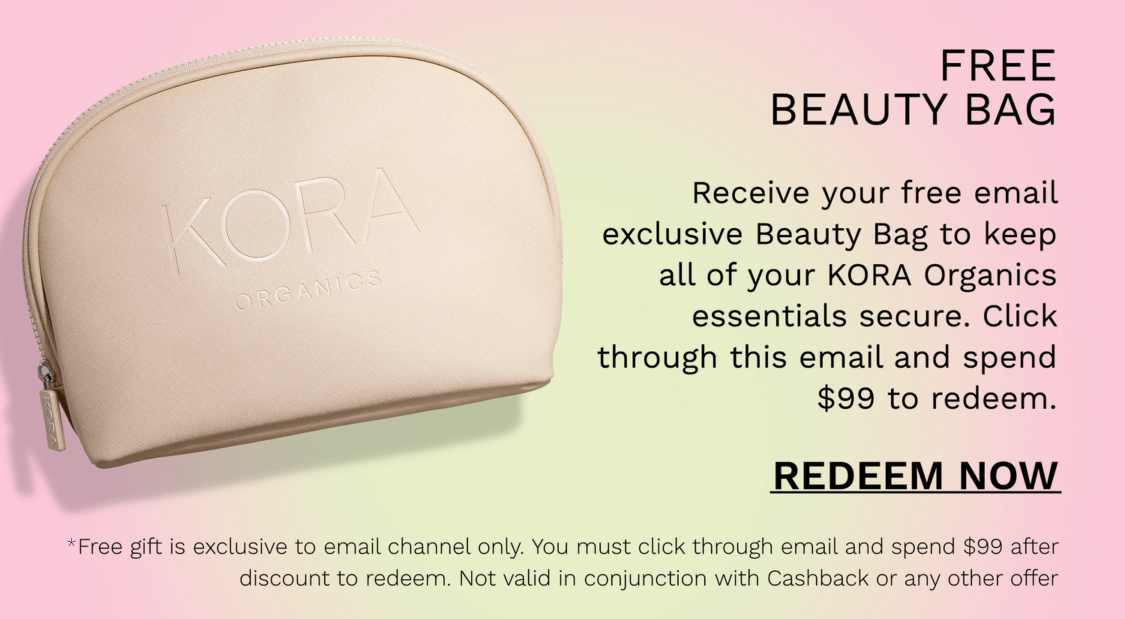 NEW KORA Organics + Freebie 💜 Look Fantastic Australia