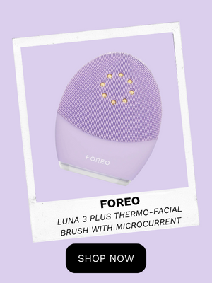 FOREO 3 pLUS THERMO-FACIAL LUNA MICROCURRENT BRUSH WITH LRV 