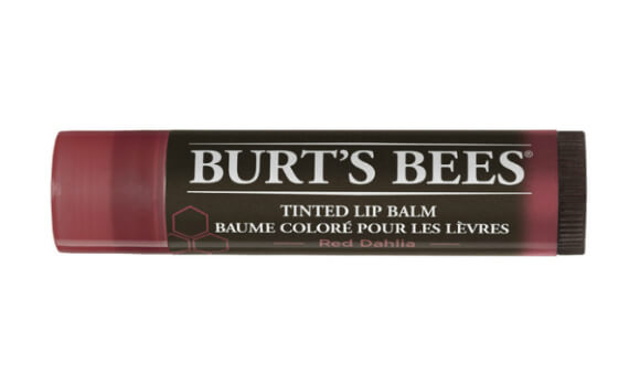 Burt's Bees læbepomade i rød farve