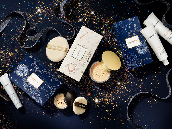Laura Mercier Christmas Banner 2023
