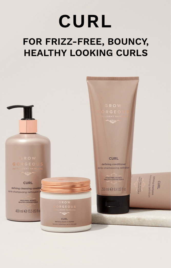 Grow Gorgeous Curl Range