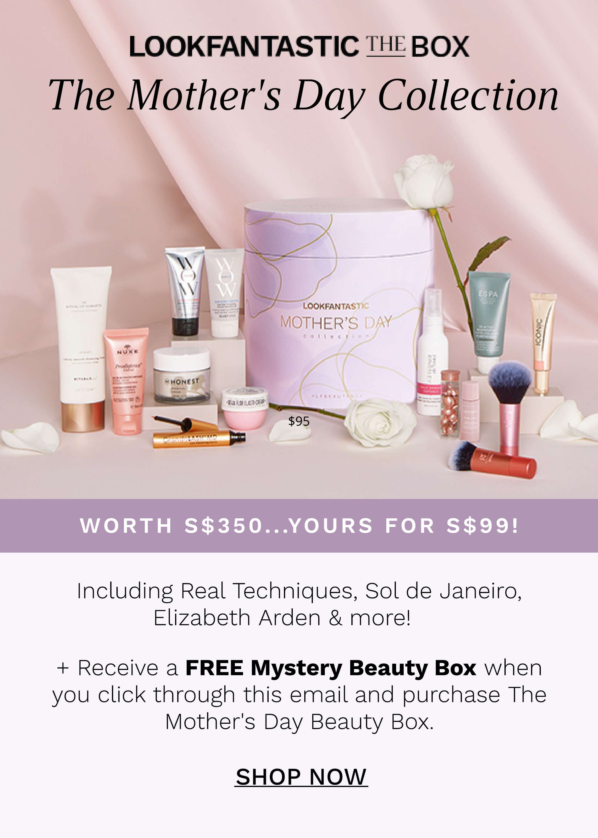 EMAIL EXCLUSIVE: FREE Mystery Beauty Box - Look Fantastic Singapore