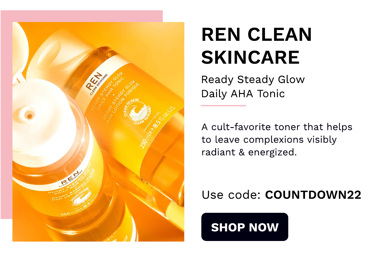 REN Clean Skincare Ready Steady Glow Daily AHA Tonic