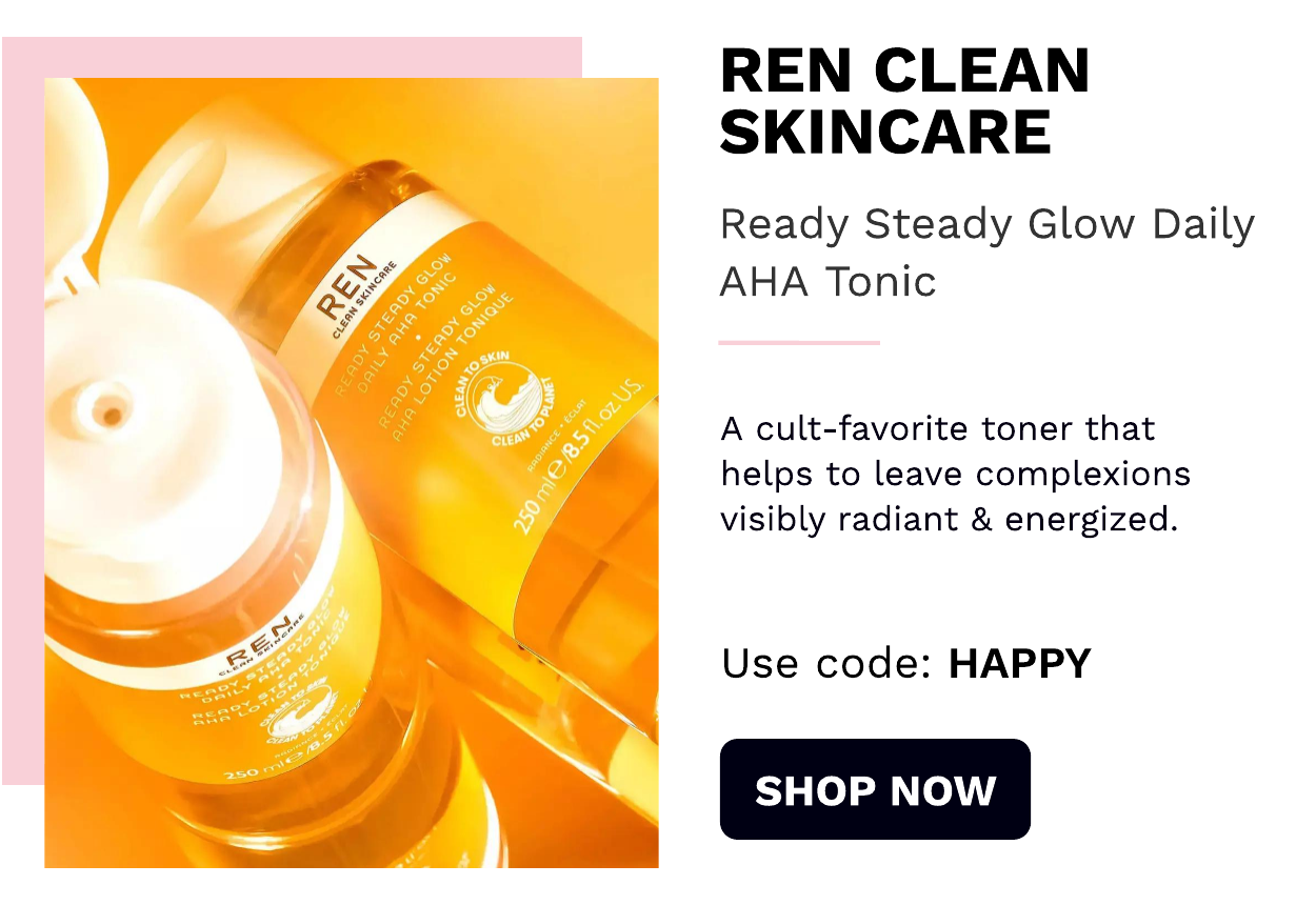 REN Clean Skincare Ready Steady Glow Daily AHA Tonic