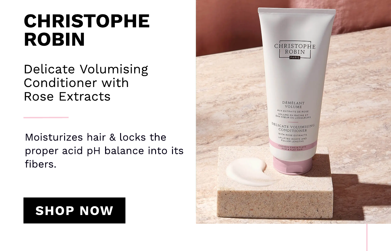 Christophe Robin Delicate Volumising Conditioner with Rose Extracts