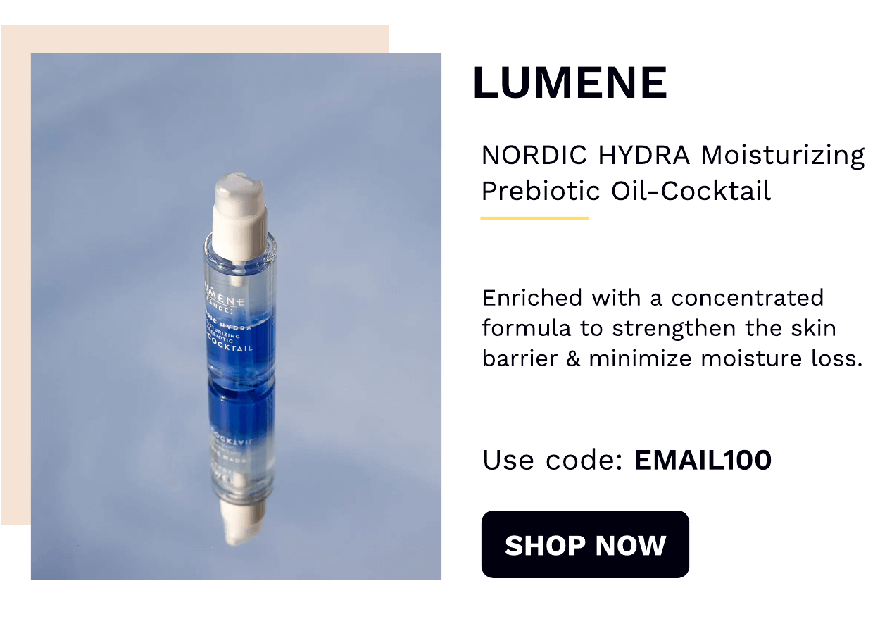 Lumene NORDIC HYDRA [LÄHDE] Moisturising Prebiotic Oil-Cocktail