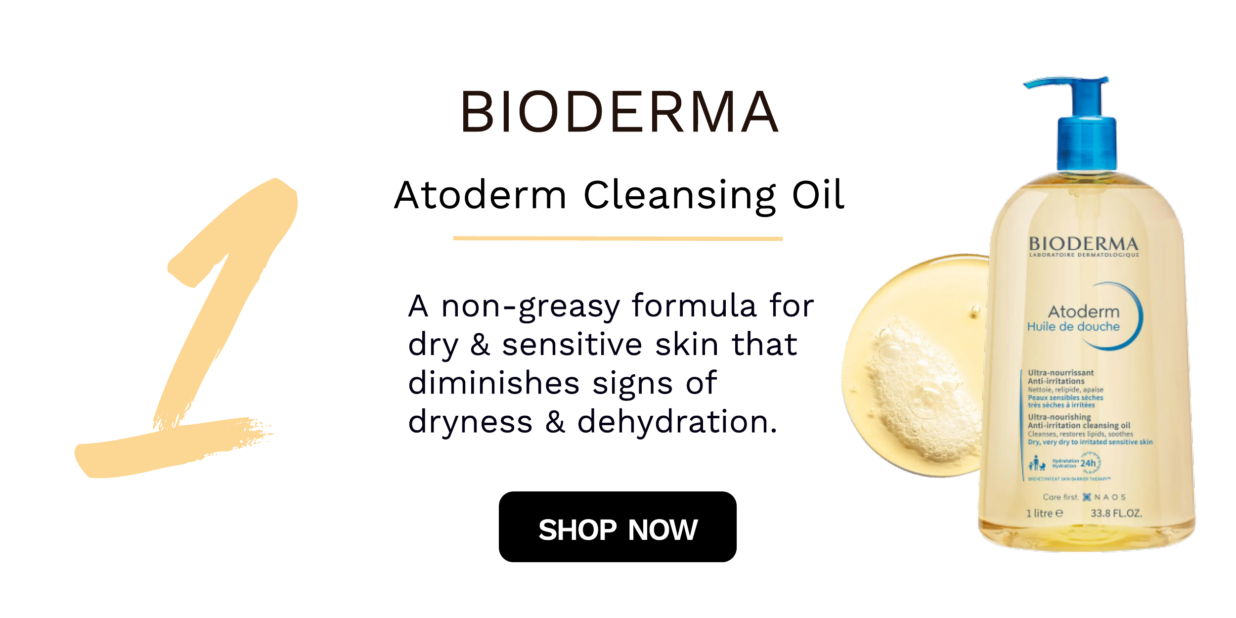 Bioderma Atoderm Cleansing Oil