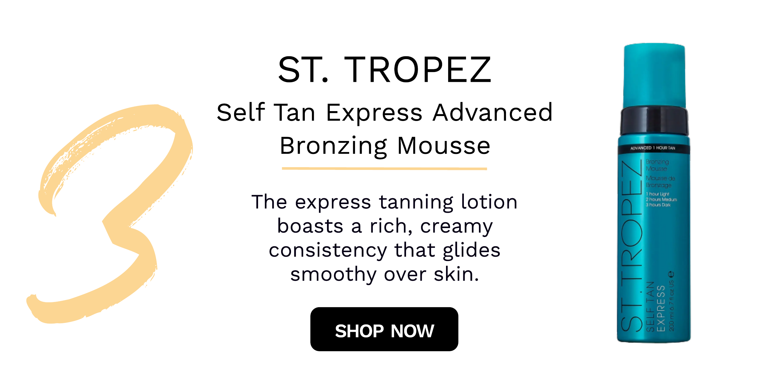St. Tropez Self Tan Express Advanced Bronzing Mousse