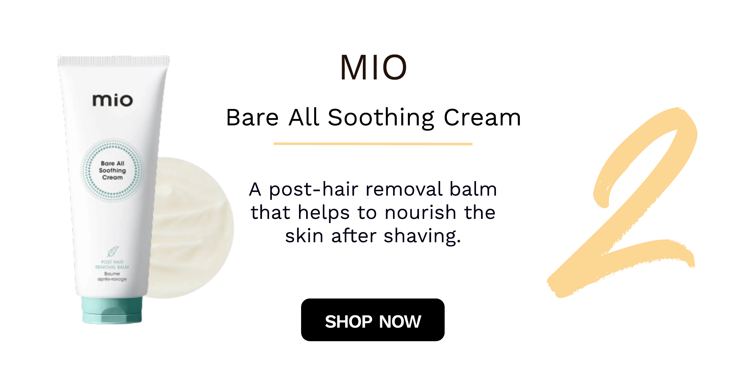 mio Bare All Soothing Cream