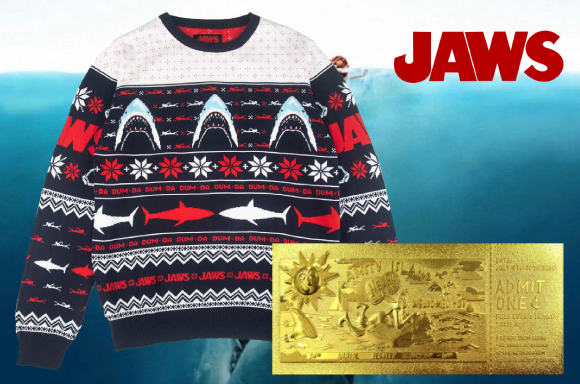 Jaws xmas clearance jumper